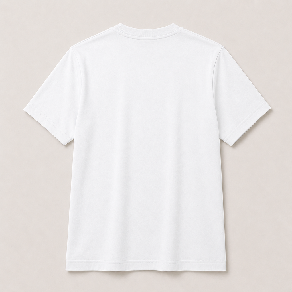 Premium White Cotton T-Shirt