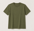 Premium Olive Green Cotton T-Shirt